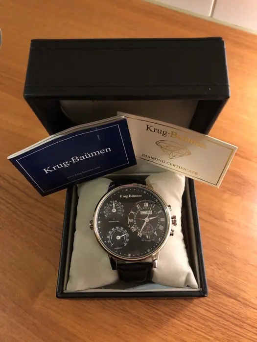 Krug Baumen - Dress Watch Diamond Collection - No reserve...