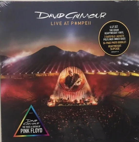 David Gilmour - "Live at Pompeii" 4 LPs box set