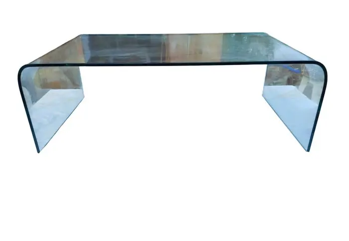Ligne Roset - Coffee table - Glass - Tempered glass coffee table.