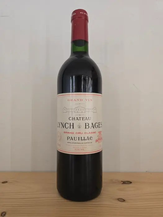 1990 Chateau Lynch Bages - Pauillac 5ème Grand Cru Classé - 1 Bottle (0.75L)