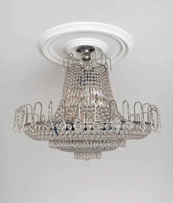 Chandelier - Searchlight "Versailles" Crystal Chandelier...