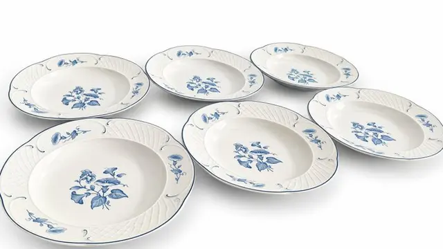 Villeroy & Boch - 6 Assiettes Creuses - Table service (6)...
