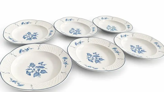 Villeroy & Boch - 6 Assiettes Creuses - Table service (6)...