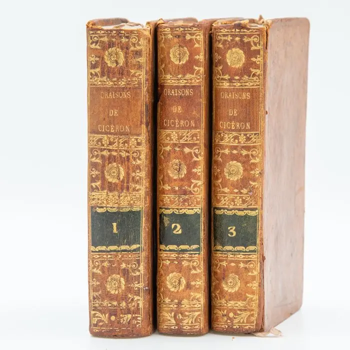M. T. Cicéron - Oraisons choisies - 1806