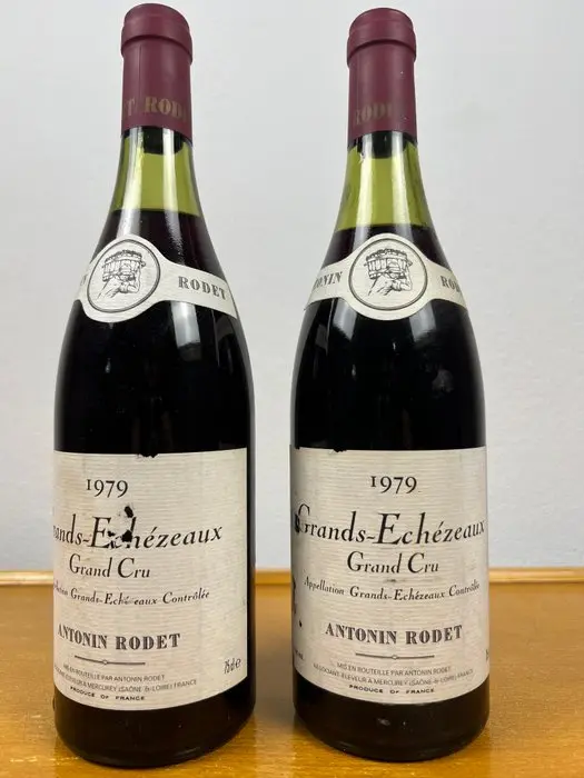 1979 Antonin Rodet - Grands Échezeaux Grand Cru - 2 Bottles (0.75L)