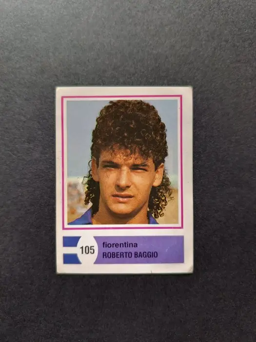Panini Roberto Baggio - Fiorentina - Figurina n