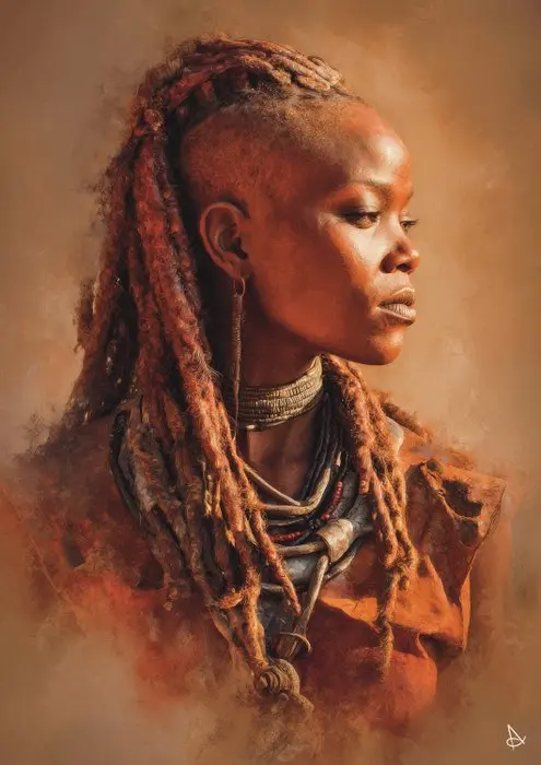 A. di Martino - Himba Tribe Namibia Sahara Special Limited Edition