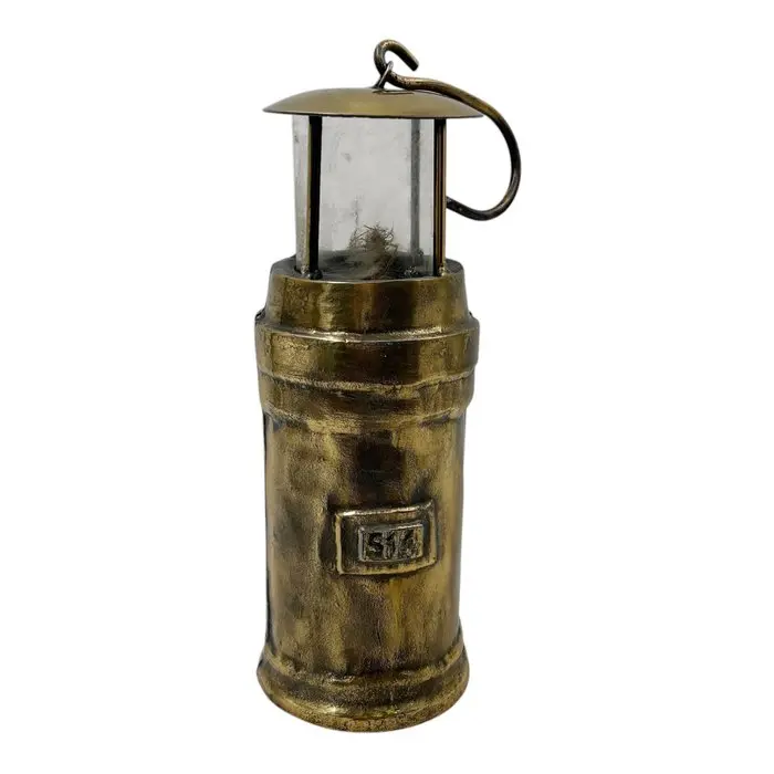Oil lamp - Antique electric miners' lamp – Belgium