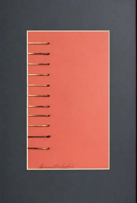 Bernard Aubertin (1934-2015) - Dessin de feu