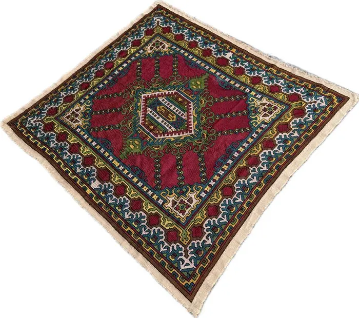 Afghan soumak silk - (unused) silk - hand-knotted - Carpet - 130 cm - 145 cm