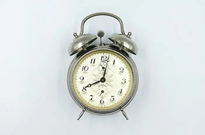 Clock - Wehrle - Metal - 1950-1960