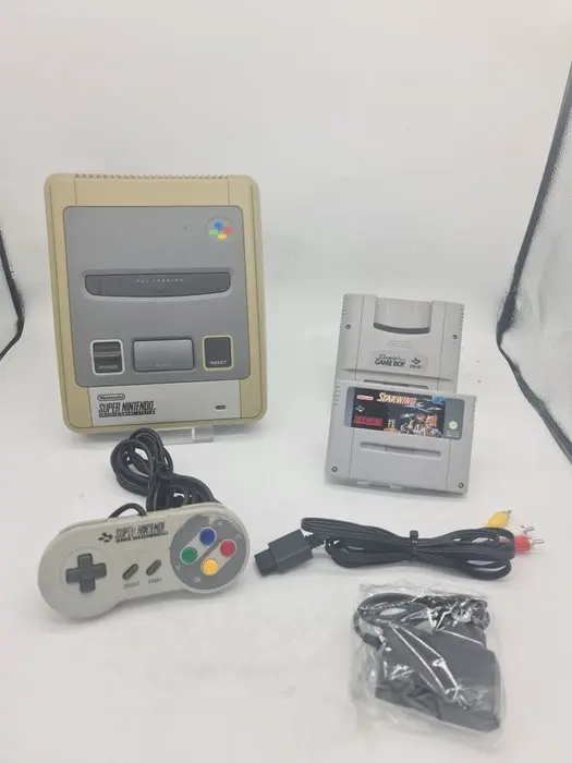 Nintendo - Snes - Original Super Nintendo Console+Super...