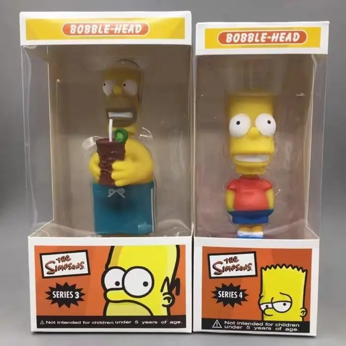 Funko - Figurine - Homer and Bart bobble-head set (2) - Plastic
