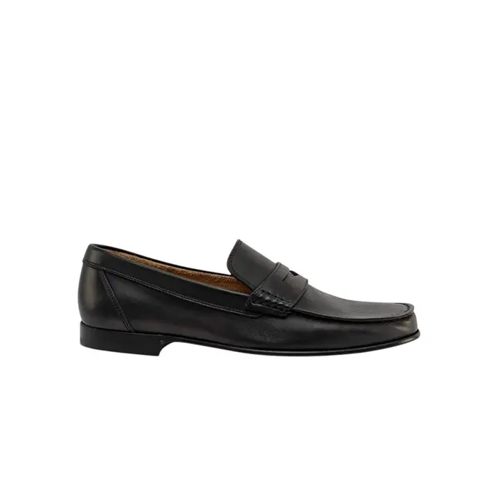 TESTONI - 8 UK - 42 IT - "Bracciano" Unlined Loafer Shoes...
