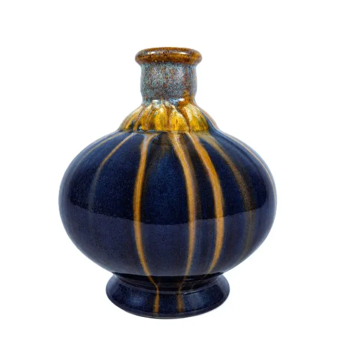 Faïencerie de Thulin - Vase - Form 109 - Earthenware - Flambé glaze