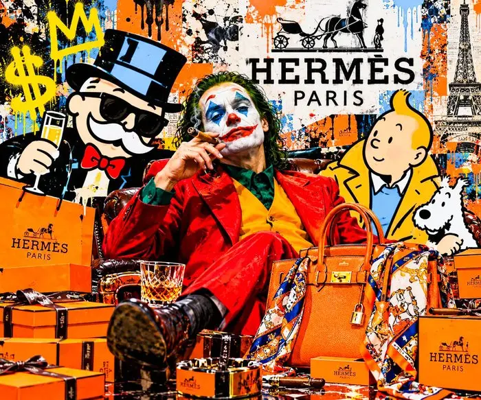 Joker - " Luxury Madness " con stile artistico Alex Monopoly - 1/7 - Artbox