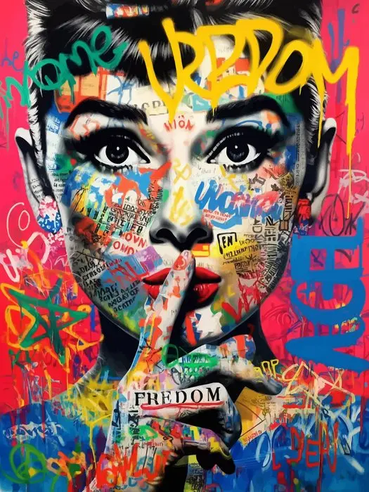 IPR Graph - Freedom en silencio. Audrey Hepburn