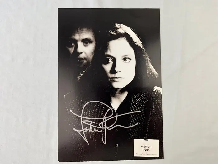 Jodie Foster - signed photograph + CoA - Silence of the Lambs