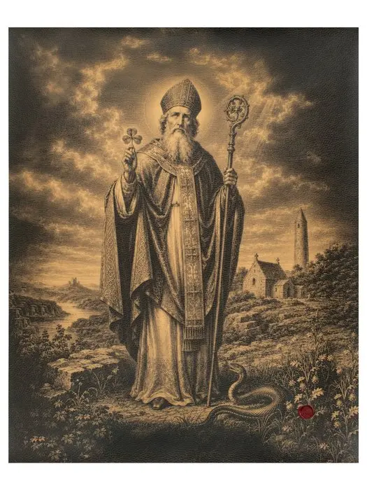 Limited Edition 5/30 Saint Patrick – Guardian of Faith –...