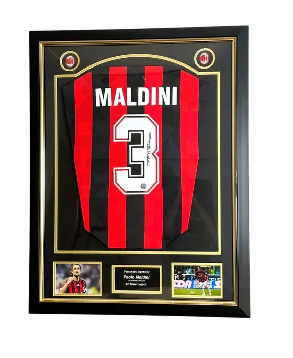 AC Milan - European Football League - Paolo Maldini...