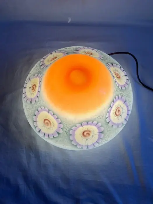 Hanging lamp - Opaline glass - ceiling lampshade