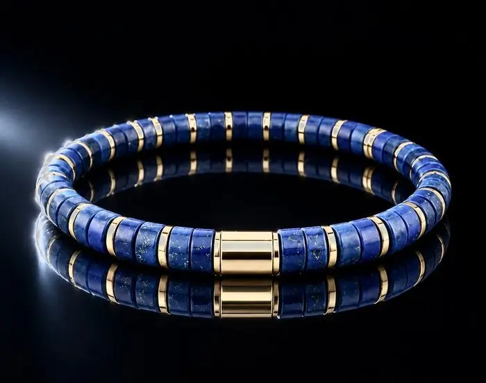 Lapis lazuli stone stretch - Bracelet