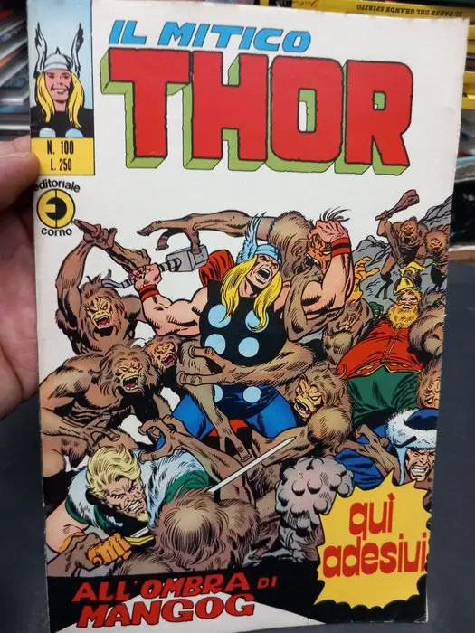 Thor n. 100 editoriale corno - con adesivi - 1 Comic - First edition - 1975