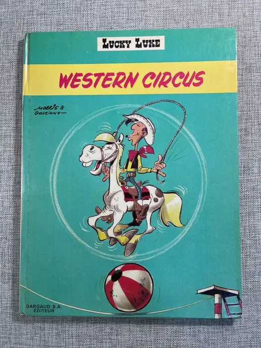 Lucky Luke T5 - Western Circus - C - 1 Album - First edition - 1970