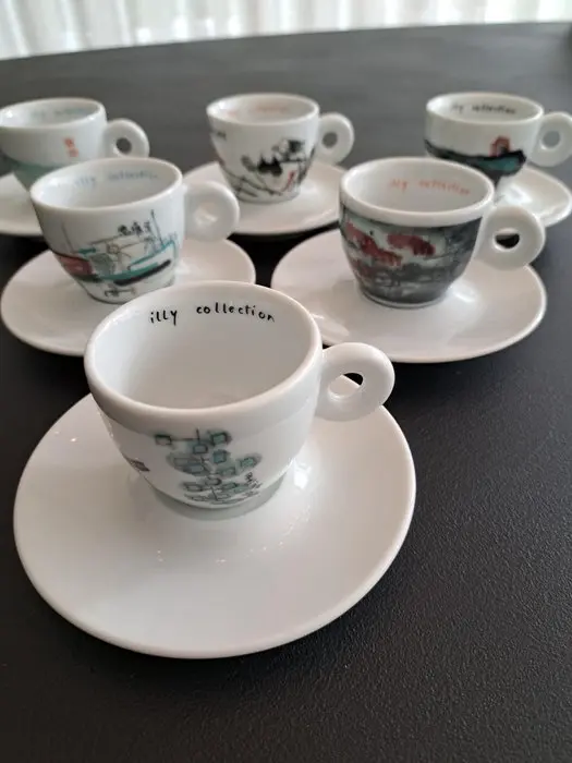 illy - Coffee set (6) - illy collection - Porcelain