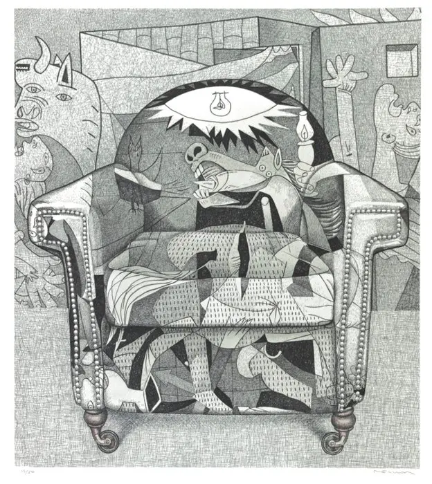 Fernando Bellver (1954) - Picasso chair