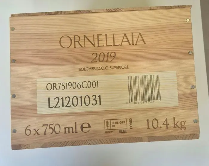 2019 Tenuta dell'Ornellaia