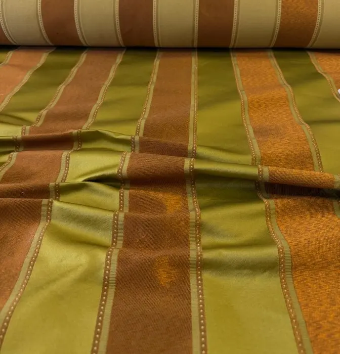 1751★ Fine upholstery jacquard fabric with vertical...