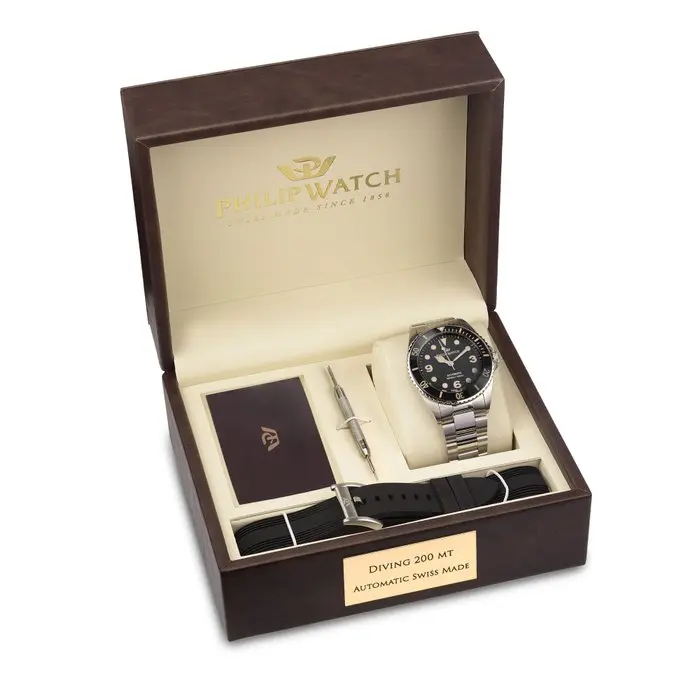 Philip Watch - Caribe Diving - Special pack - Black...