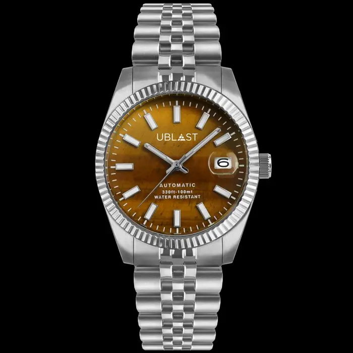 Ublast - Century - Tiger's Eye Stone Dial - UBCEJA40TIG - Men - 2026