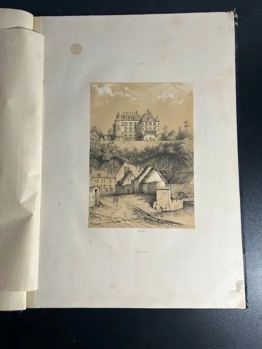 Victor Petit - Château de Mello - 1820
