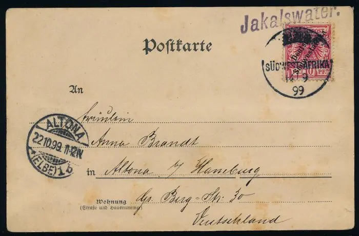 German Colonies - Southwest Africa 1899 - 10 Pfennig...