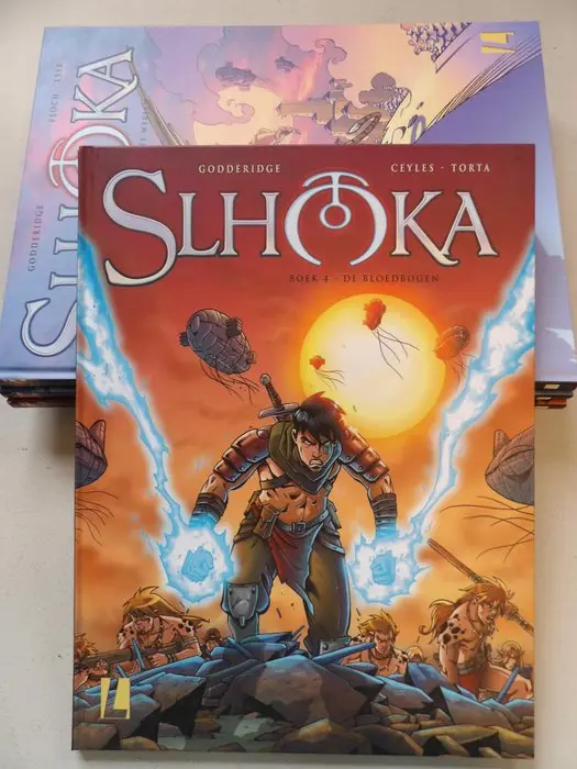 Slhoka 1 t/m 4 - complete reeks - hardcover - 4 x album - 2011