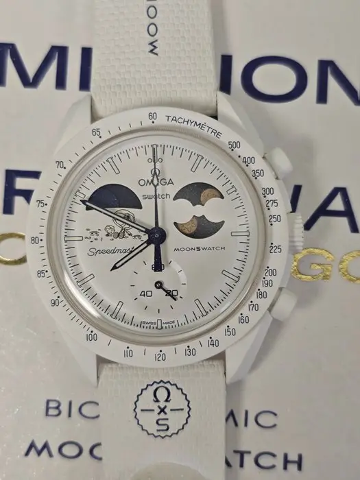Omega x Swatch - Mission to Earth (Moonshine Gold) - No...