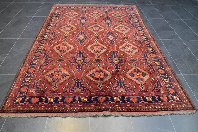 Afghan Art Deco - Rug - 290 cm - 200 cm