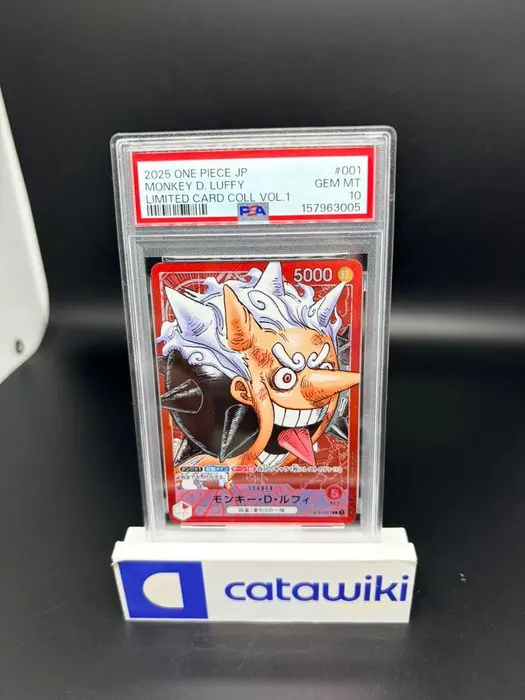 One Piece - 1 Graded card - Monkey D