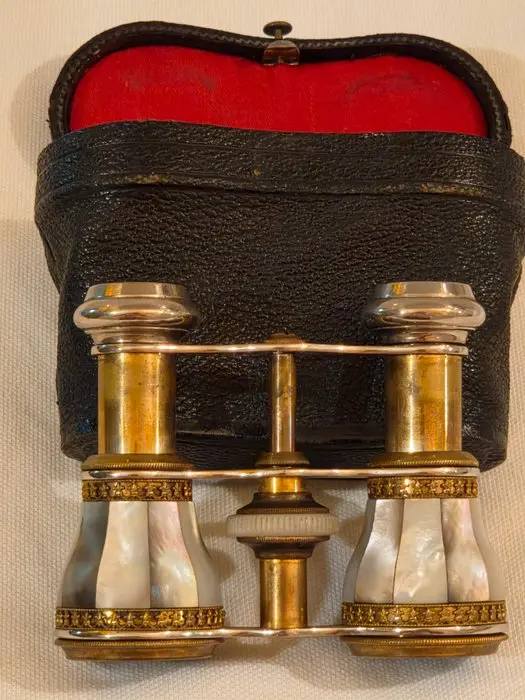 Zoom binoculars - Opernglas - 1820–1840 - Frankrike - J.G.A. Chevallier-Signiert