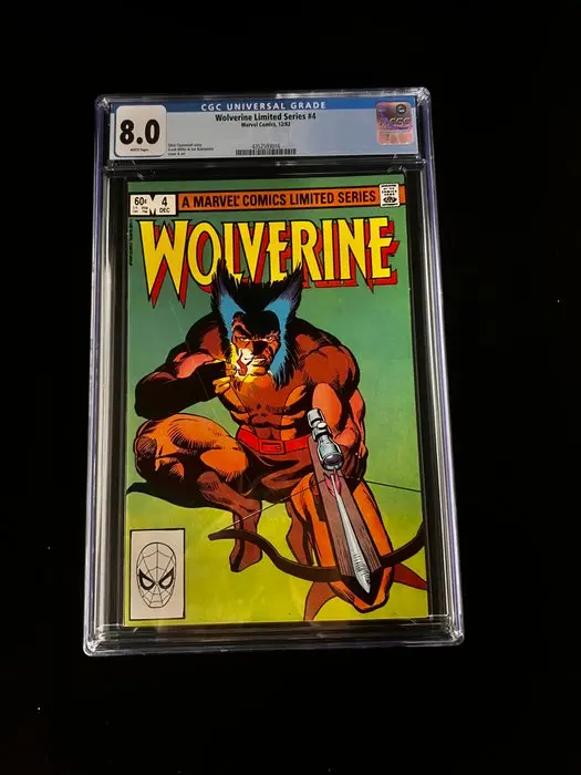 Wolverine Limited Series #4 - 1 Graded comic - First edition - 1982 - CGC 8