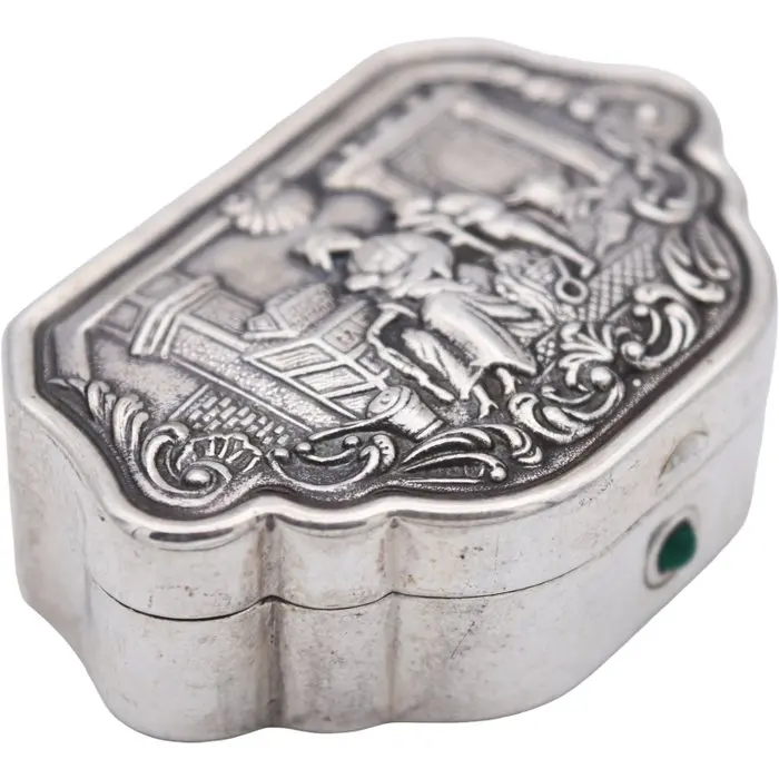 Snuff box - .925 silver