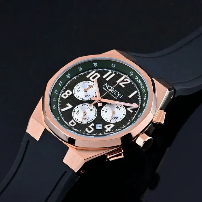 Norton - Loggia - Chronograph - Oro Rosa - Quadrante...