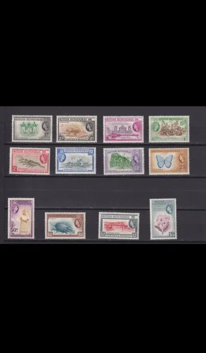 British Commonwealth - British Honduras 1953 - Queen...