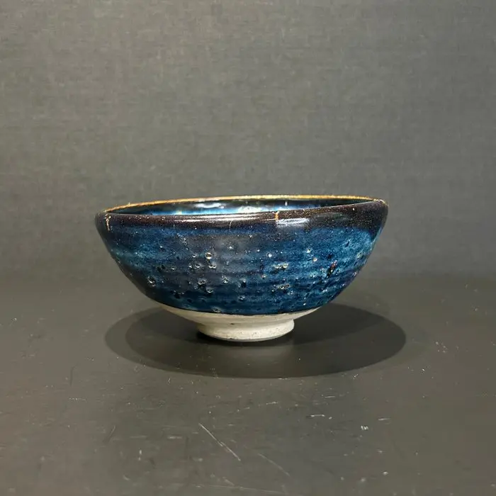 Bowl - Porcelain - Song blue-glazed teacup