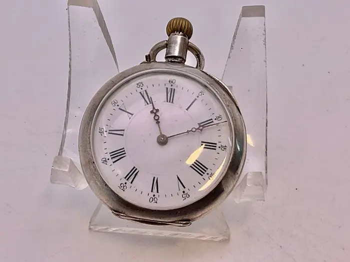 Cilindro Argento Tedesco . Revisionato . 1900 - 1850-1900