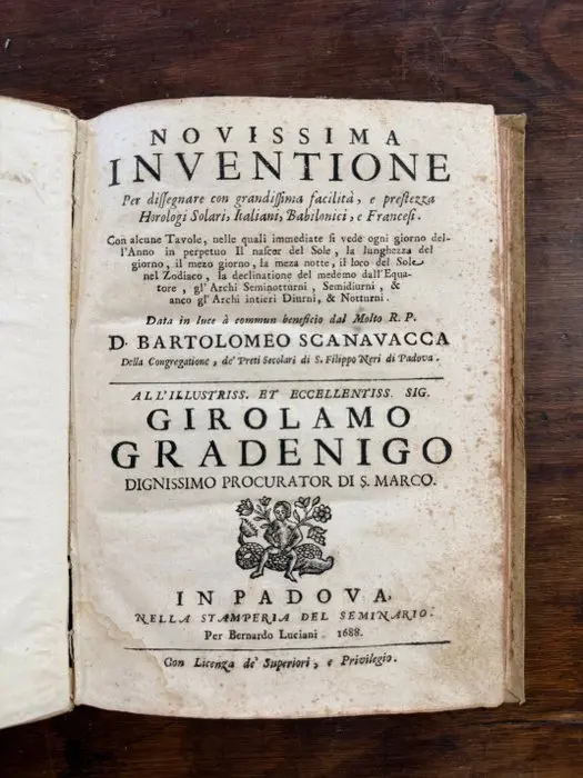 Bartolomeo Scanavacca - Novissima inventione per...