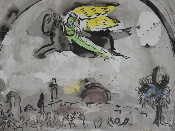 Marc Chagall (1887-1995) - Angel