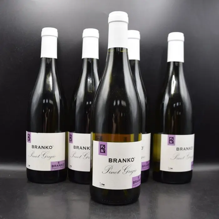 2021 Branko, Pinot Grigio - Friuli-Venezia Giulia - 5 Bottles (0.75L)